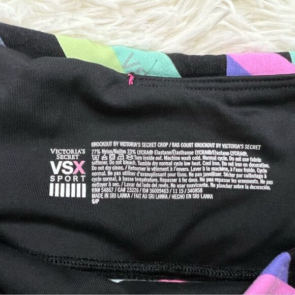 Victoria’s Secret VSX Sport Bright Multi Leggings Small - Picture 6 of 6